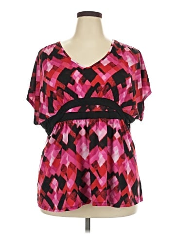 Fashion Bug Short Sleeve Blouse (view 1)