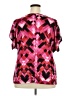Fashion Bug Pink Short Sleeve Blouse Size 2X - photo 2