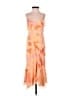 Assorted Brands Tie-dye Orange Cocktail Dress Size 2 - photo 1