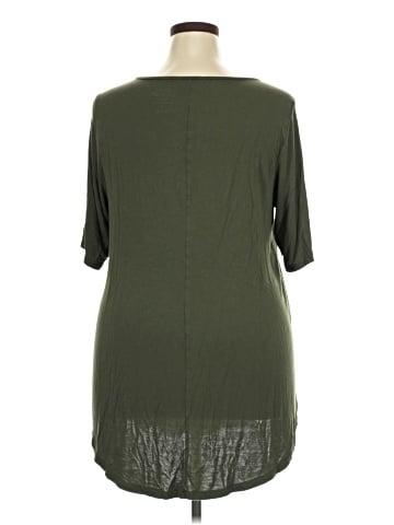 Torrid 3/4 Sleeve T-Shirt (view 2)