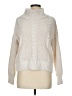 Hippie Rose 100% Polyester Ivory Turtleneck Sweater Size M - photo 1