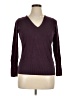 Attention Burgundy Pullover Sweater Size XL - photo 1