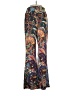 Unbranded 100% Polyester Paisley Blue Dress Pants Size S - photo 1