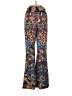 Unbranded 100% Polyester Paisley Blue Dress Pants Size S - photo 2