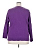 Basic Editions Purple 3/4 Sleeve Top Size 2X - photo 2