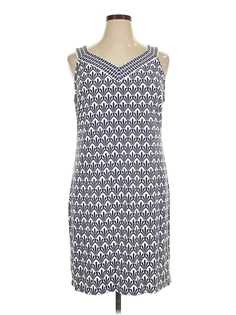 Talbots Casual Dress In Blue