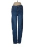 American Eagle Outfitters Solid Blue Jeans Size 6L - photo 1