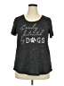 Maurices Gray Short Sleeve T-Shirt Size 20 (2) - photo 1