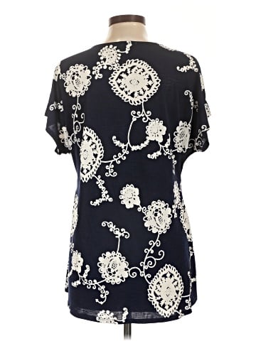 Roz & Ali Short Sleeve Blouse (view 2)