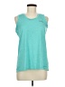 Columbia 100% Polyester Teal Sleeveless T-Shirt Size M - photo 1