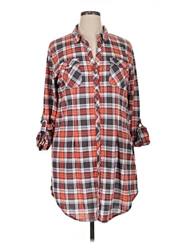 White Mark 3/4 Sleeve Blouse (view 1)