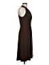 Evan Picone Solid Brown Cocktail Dress Size 8 Petite - photo 4