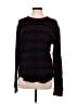 American Eagle Outfitters 100% Cotton Stripes Burgundy Pullover Sweater Size M - photo 1