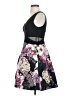 Xscape Floral Black Cocktail Dress Size 4 - photo 5