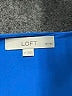 Ann Taylor LOFT Blue Short Sleeve Blouse Size Lg Petite - photo 7