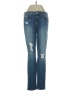 Genetic Denim Hearts Blue Jeans Size 26 waist - photo 1