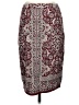 Max Studio Paisley Burgundy Formal Skirt Size XS - photo 1