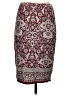 Max Studio Paisley Burgundy Formal Skirt Size XS - photo 2