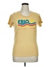 Crossover by Techstyles Yellow Short Sleeve T-Shirt Size XL - photo 1