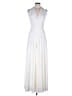 Halston Ivory Jumpsuit Size 10 - photo 1