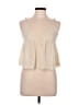 Vintage Havana 100% Polyester Ivory Sleeveless Blouse Size M - photo 1