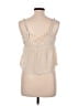Vintage Havana 100% Polyester Ivory Sleeveless Blouse Size M - photo 2