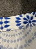 Unbranded Blue Short Sleeve Blouse Size L - photo 7