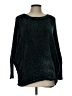 Aphorism Metallic Black Pullover Sweater Size 12 - photo 1