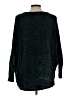 Aphorism Metallic Black Pullover Sweater Size 12 - photo 2