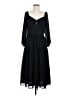 J.Crew 100% Polyester Black Casual Dress Size 6 - photo 1