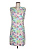 Nicole Miller Studio Print Blue Cocktail Dress Size 6 - photo 1
