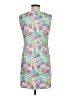Nicole Miller Studio Print Blue Cocktail Dress Size 6 - photo 2
