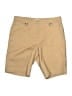 CAbi Solid Tan Khaki Shorts Size 8 - photo 1
