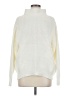 Dex Color Block White Turtleneck Sweater Size M - photo 1
