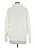 Dex Color Block White Turtleneck Sweater Size M - photo 2