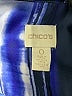 Chico's 100% Polyester Color Block Blue Long Sleeve Blouse Size S - photo 7