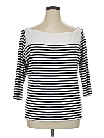 Jones New York Sport 3/4 Sleeve Top (view 1)