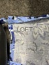 Ann Taylor LOFT Outlet 100% Rayon Blue Short Sleeve Blouse Size L - photo 7