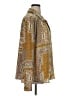 Heyson 100% Polyester Paisley Gold Long Sleeve Blouse Size XL - photo 4