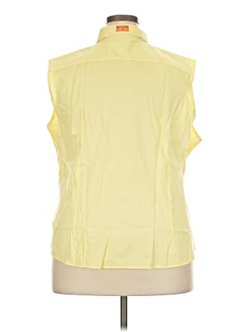 Lady Hathaway Sleeveless Button-Down Shirt (view 2)