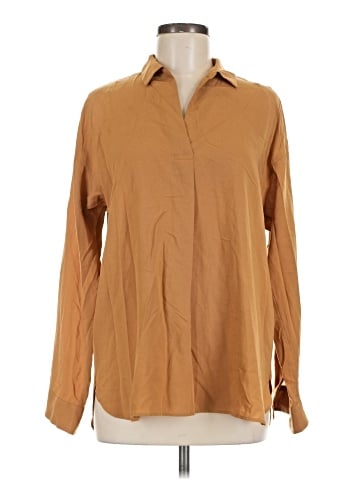 Uniqlo Long Sleeve Blouse (view 1)