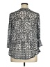 Ruby Rd. Gray 3/4 Sleeve Blouse Size XL - photo 2
