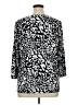 JM Collection Silver 3/4 Sleeve Blouse Size 1X - photo 2