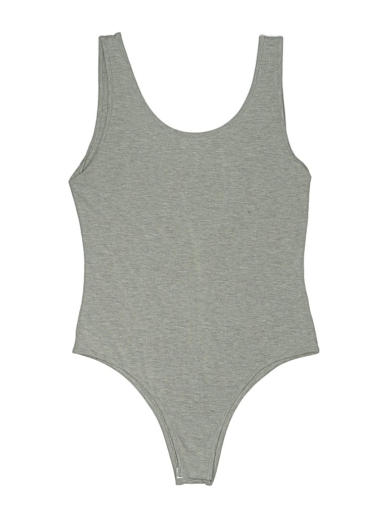 Pre-owned Shein Bodysuit In Gray