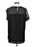 Pleione 100% Polyester Black Short Sleeve Blouse Size S - photo 2