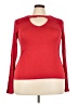 Glitz Red Long Sleeve T-Shirt Size 3X - photo 1