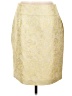 Magaschoni Paisley Yellow Formal Skirt Size 12 - photo 2