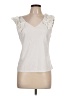 Laundry by Shelli Segal Ivory Sleeveless Blouse Size L - photo 1