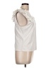 Laundry by Shelli Segal Ivory Sleeveless Blouse Size L - photo 4
