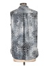 T Tahari Gray Sleeveless Blouse Size L - photo 2